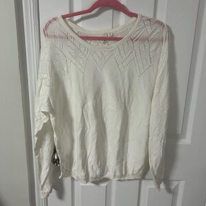 Sweater with cutouts